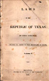Cover of the 1836 constitution.