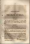 Cover of the 1861 constitution.