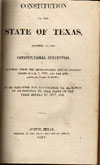 Cover of the 1869 constitution.
