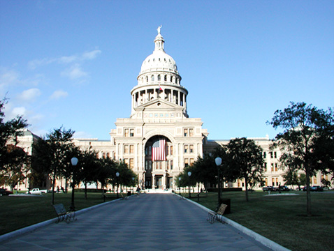 Photo of the current capitol building.