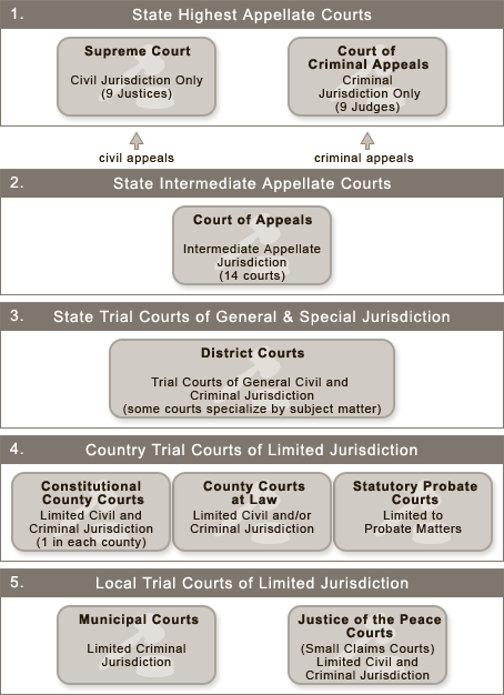 State Of Texas Organizational Chart