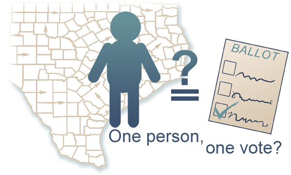 Illustration: Does one person equal one vote?