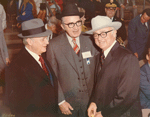 Three governors at a fourth's inauguration