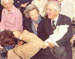 Nellie and John Connally at the inauguration of Governor Bill Clements